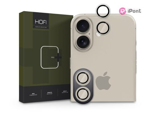 HOFI Camring Pro+ hátsó kameralencse védőüveg - Apple iPhone 16/16 Plus - átlátszó