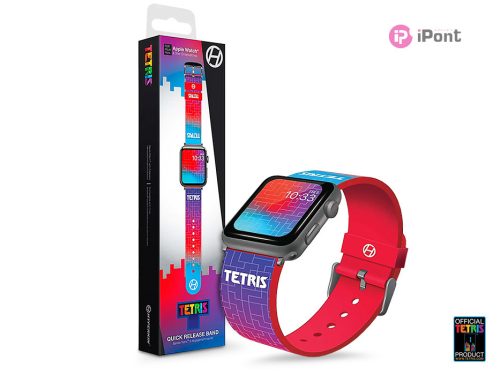 Hyperkin Tetris Limited Edition Quick Release szilikon óraszíj - Apple Watch + Android Smartwatch - 38/40/42/44 mm - Hyper Gradient