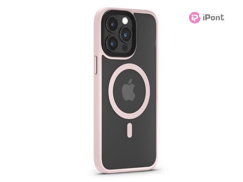 Devia Pino Series Magnetic ütésálló tok - Apple iPhone 16 Pro Max - pink